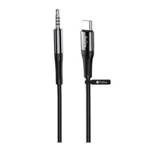 کابل تبدیل Type-C به جک 3.5mm پرووان مدل PCA47 طول 1 متر